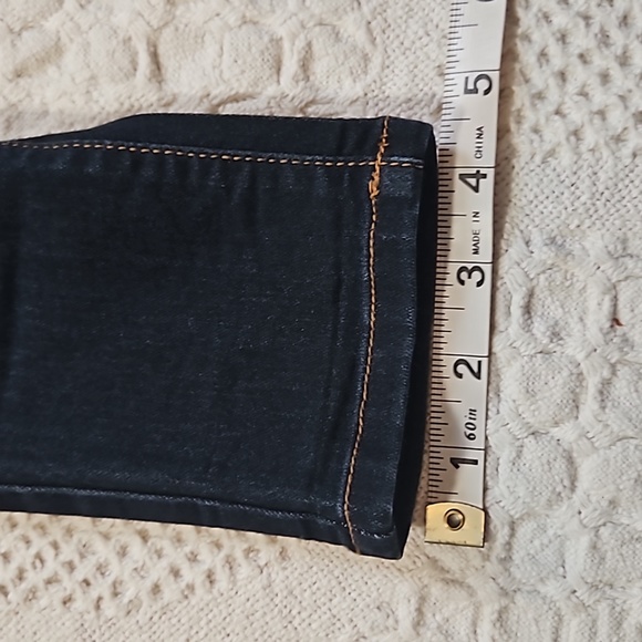 Free People size 26 dark denim jeans - Picture 4 of 6